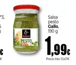 Unide Supermercados GALLO Salsa pesto oferta