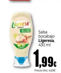 Unide Supermercados LIGERESA Salsa bocabajo oferta