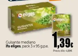 Unide Supermercados IFA ELIGES Guisante mediano oferta