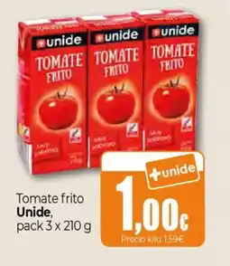 Unide Supermercados UNIDE Tomate frito oferta