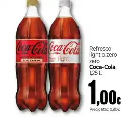 Unide Supermercados COCA-COLA Refresco light o zero zero oferta