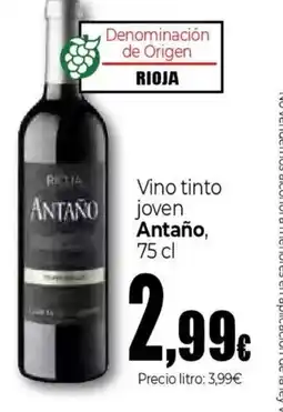 Unide Supermercados ANTAÑO Vino tinto joven oferta