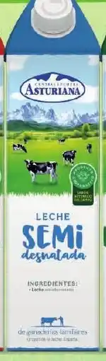HiperDino ASTURIANA leche semi oferta