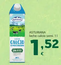 HiperDino ASTURIANA leche calcio semi oferta