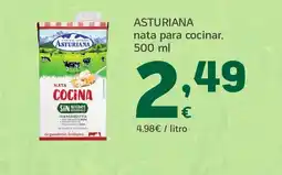 HiperDino ASTURIANA nata para cocinar oferta