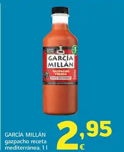 HiperDino GARCÍA MILLÁN gazpacho receta mediterránea oferta