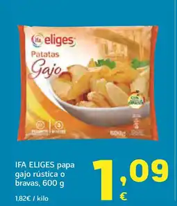 HiperDino IFA ELIGES papa gajo rústica o bravas oferta