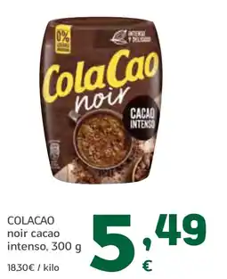HiperDino COLACAO noir cacao intenso oferta