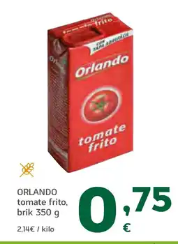 HiperDino ORLANDO tomate frito, brik oferta