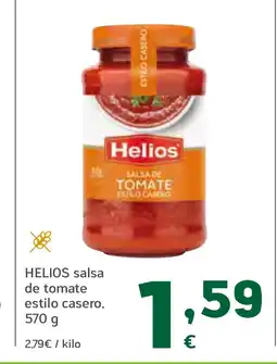 HiperDino HELIOS salsa de tomate estilo casero oferta