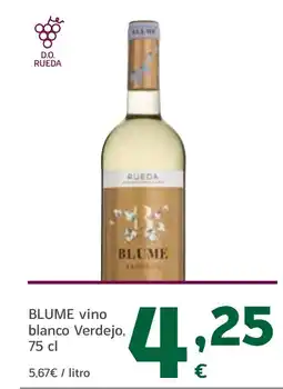 HiperDino BLUME vino blanco Verdejo oferta