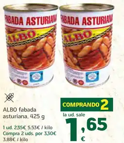 HiperDino ALBO fabada asturiana oferta