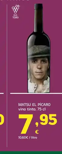HiperDino MATSU EL PÍCARO vino tinto oferta