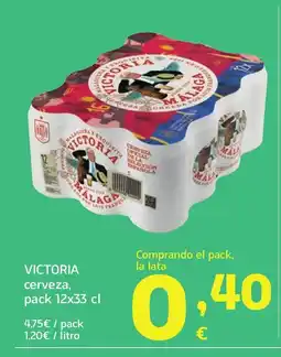 HiperDino VICTORIA cerveza oferta