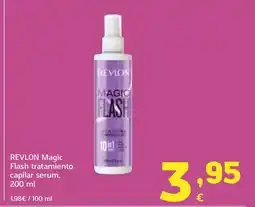 HiperDino REVLON Magic Flash tratamiento capilar serum oferta