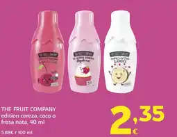HiperDino THE FRUIT COMPANY edition cereza, coco o fresa nata oferta