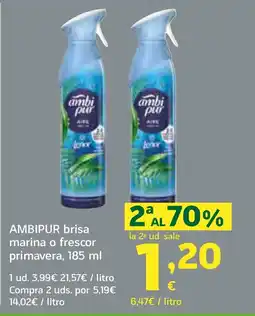 HiperDino AMBIPUR brisa marina o frescor primavera oferta