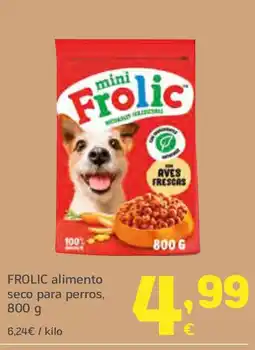 HiperDino FROLIC alimento seco para perros oferta