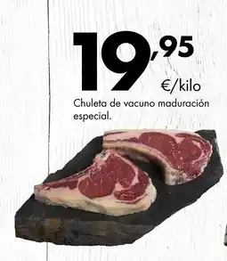 Supermercados Lupa Chuleta de vacuno maduración especial oferta