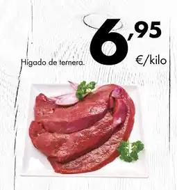 Supermercados Lupa Higado de ternera oferta