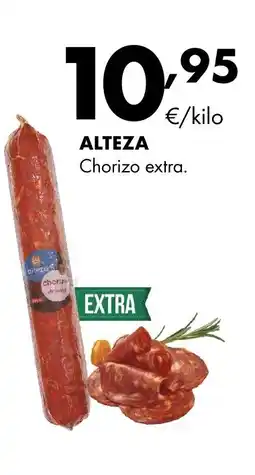 Supermercados Lupa ALTEZA Chorizo extra oferta