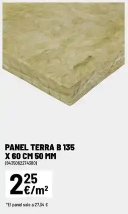 Brico Depôt Panel terra b 135 x 60 cm 50 mm oferta