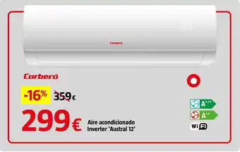 CORBERO Aire acondicionado Inverter 'Austral 12'