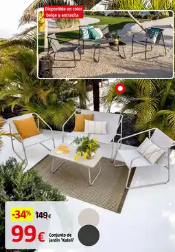 Bauhaus Conjunto de jardín 'Kateli' oferta