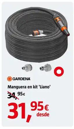 Bauhaus GARDENA Manguera en kit 'Liano' oferta
