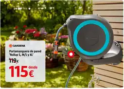 Bauhaus GARDENA Portamanguera de pared 'Rollup S, M/L y XL' oferta
