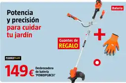 Bauhaus Desbrozadora de batería 'powdpgbcs1' oferta