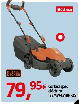 Bauhaus BLACK+ DECKER Cortacésped eléctrico 'BEMW451BH-QS' oferta