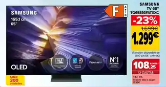 SAMSUNG TV 65" TQ65S93FATXXC
