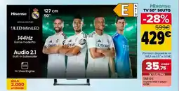 Carrefour HISENSE TV 50" 50U7Q oferta