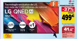 Carrefour LG TV 65" 65QNED70A6A.AEU oferta
