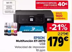 Carrefour EPSON Multifunción ET-2870 oferta