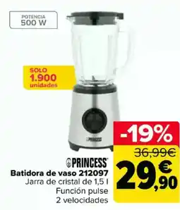 Carrefour PRINCESS Batidora de vaso 212097 oferta