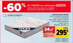 Carrefour Colchón Azure Pocket oferta