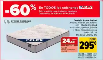 Colchón Azure Pocket