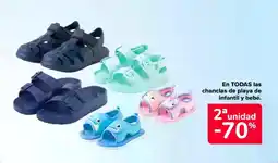 Carrefour En todas las chanclas de playa de infantil y bebé. oferta