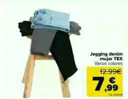 Carrefour TEX Jegging denim mujer oferta