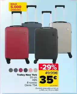 Carrefour Trolley New York oferta