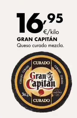 Supermercados Lupa GRAN CAPITÁN Queso curado mezcla oferta