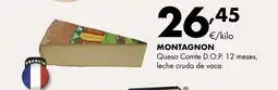 Supermercados Lupa MONTAGNON Queso Comte D.O.P. 12 meses, leche cruda de vaca. oferta