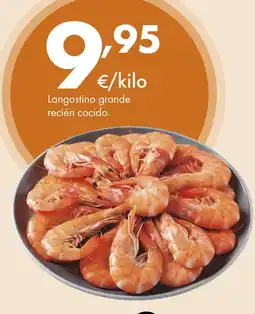 Supermercados Lupa Langostino grande recién cocido oferta