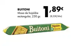 Supermercados Lupa BUITONI Masa de hojaldre rectangular oferta