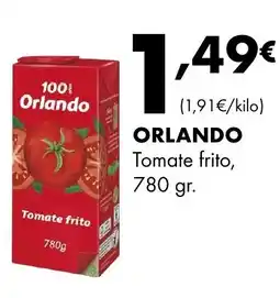 Supermercados Lupa ORLANDO Tomate frito oferta
