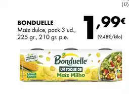 Supermercados Lupa BONDUELLE Maíz dulce oferta