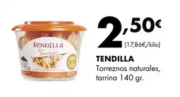 Supermercados Lupa TENDILLA Torreznos naturales, tarrina oferta