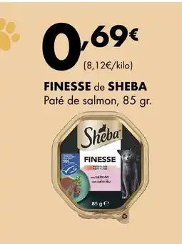 Supermercados Lupa FINESSE de SHEBA Paté de salmon oferta